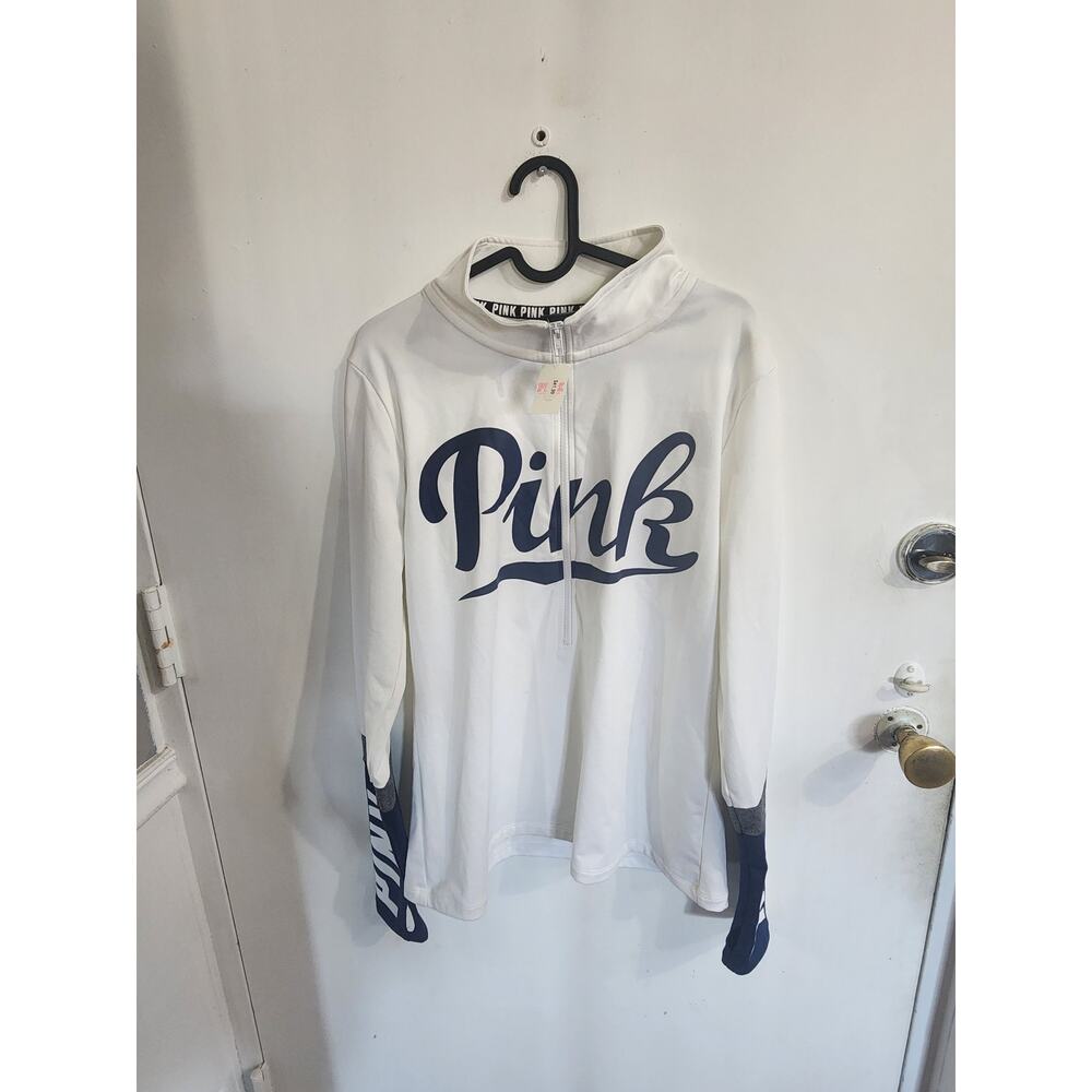 Victoria's Secret pink Ultimate longsleeve sweatshirt L NwT